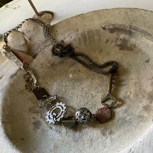 Treska Necklace multi finishes